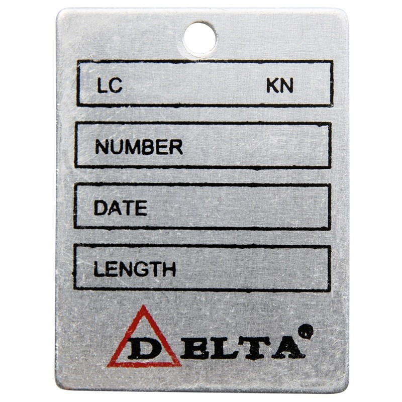Deltalock Identificatielabel voor sjorkettingen