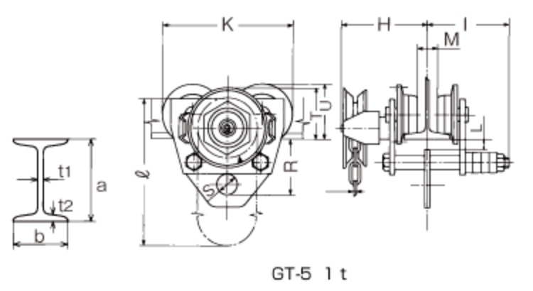GT-5 technische tekening