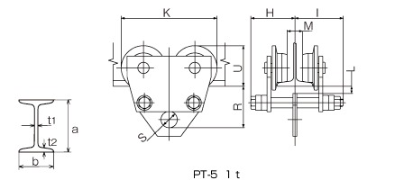 PT-5 technische tekening