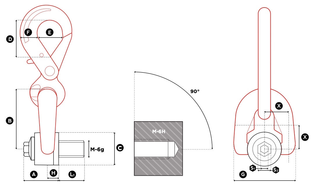 DSH technische tekening
