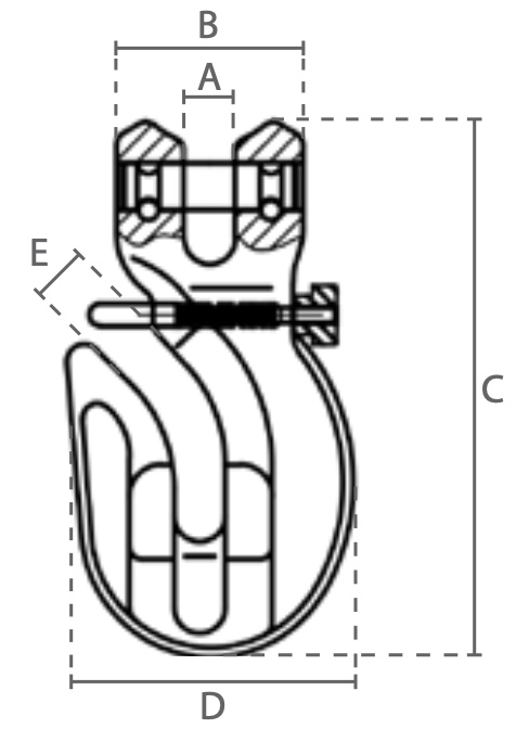 CGH-V technische tekening