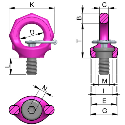 VRS-F technische tekening