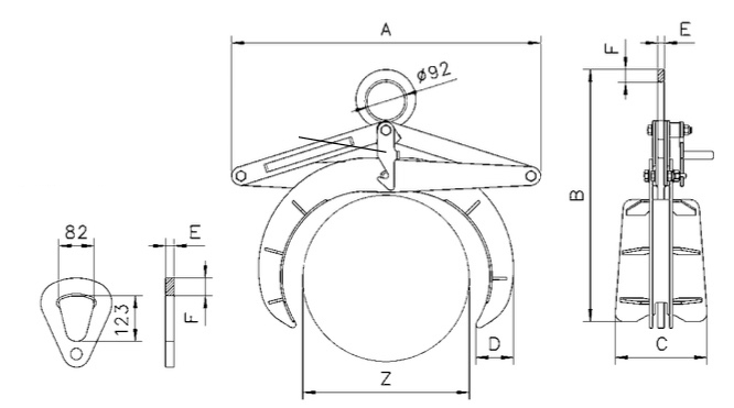 TRU technische tekening