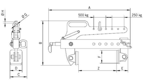 TVB technische tekening