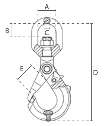 WVH80-V technische tekening