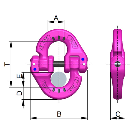 VVS technische tekening