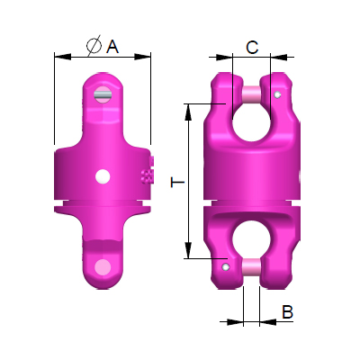 UW-PP technische tekening