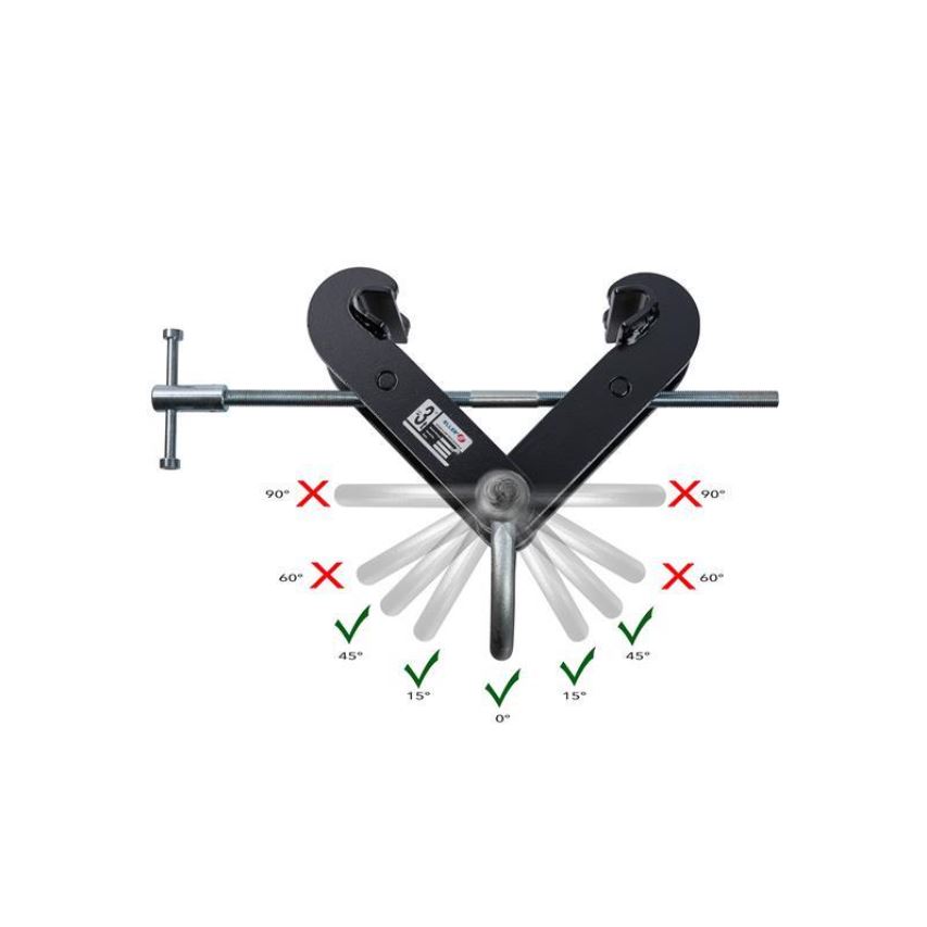 ELLER ELBCH Balkenklem, met harpsluiting 01