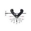 ELLER ELBCH Balkenklem, met harpsluiting 01