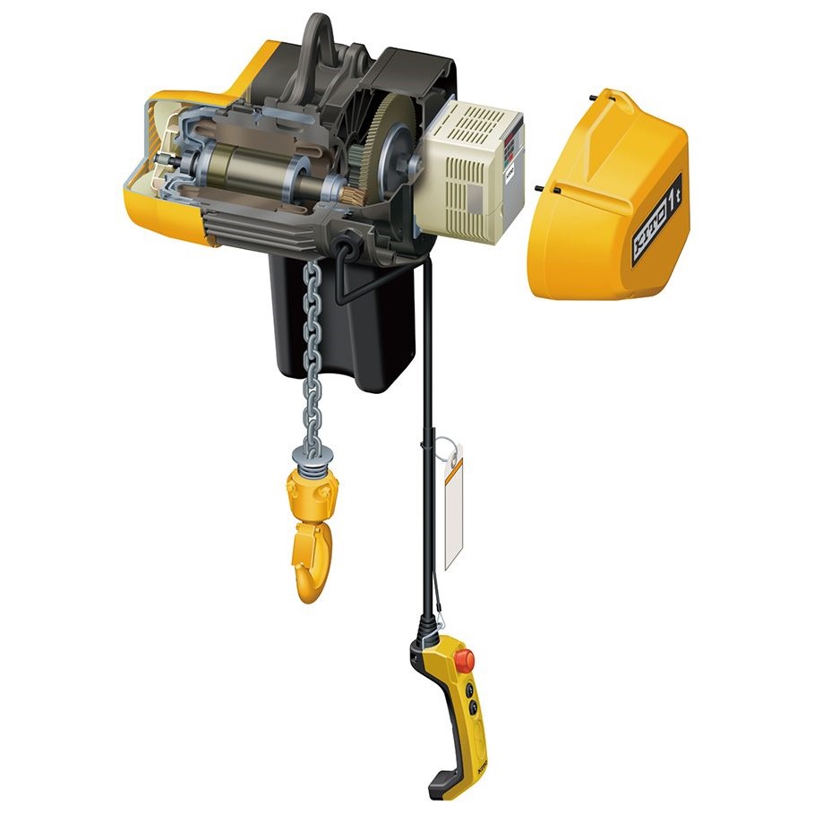 KITO EQ Elektrische kettingtakel 400V 02