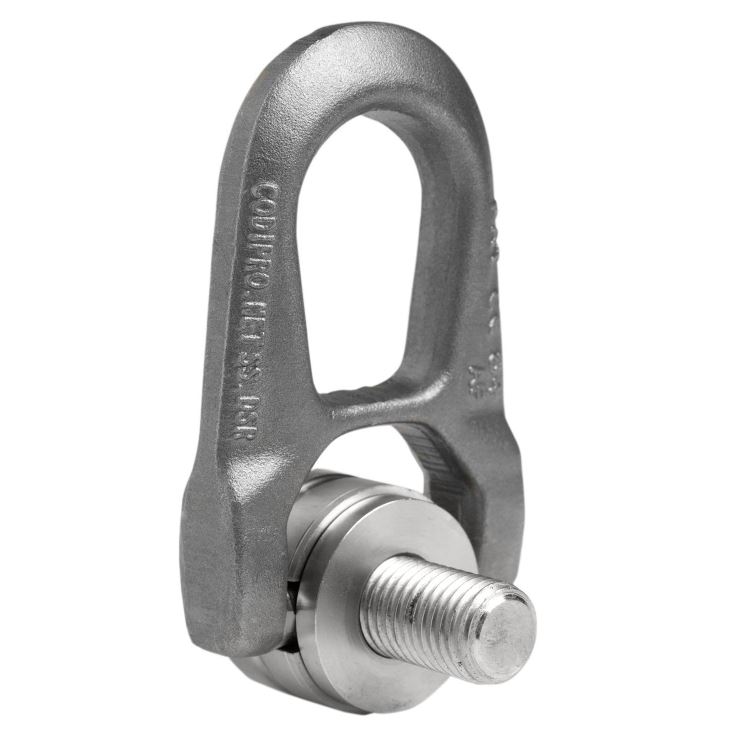 Codipro Dubbel draaibare ring DSR, RVS 01