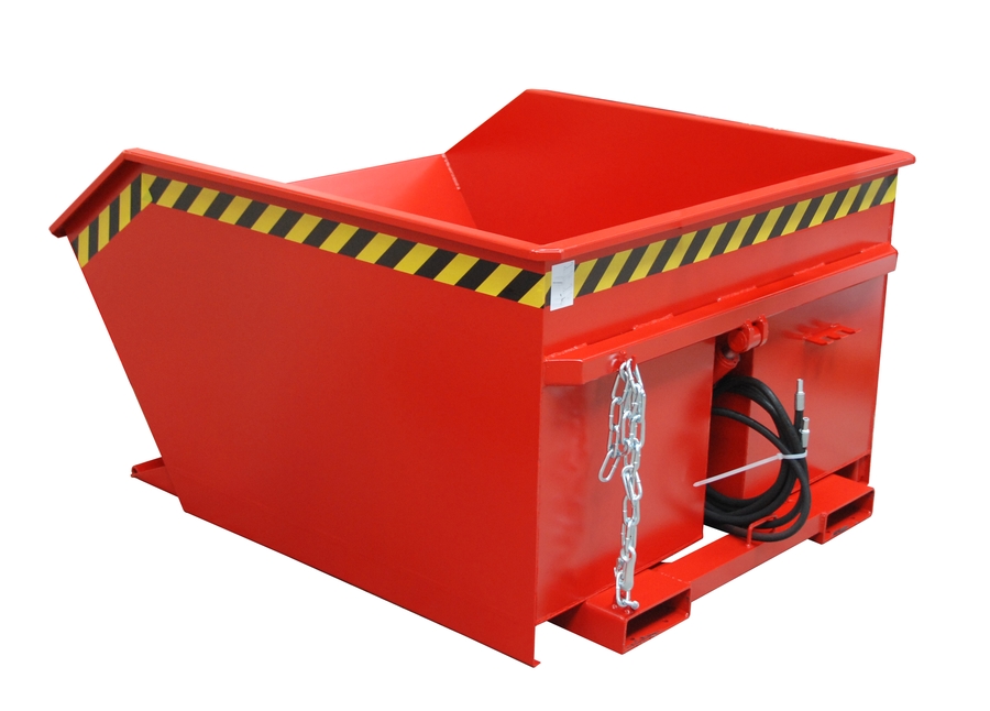 Bauer GU kantelbak gelakt, geringe bouwhoogte, voor heftruck 02