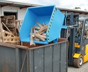 Bauer GU kantelbak gelakt, geringe bouwhoogte, voor heftruck 03