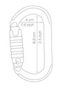 Petzl OK Karabijnhaak 05