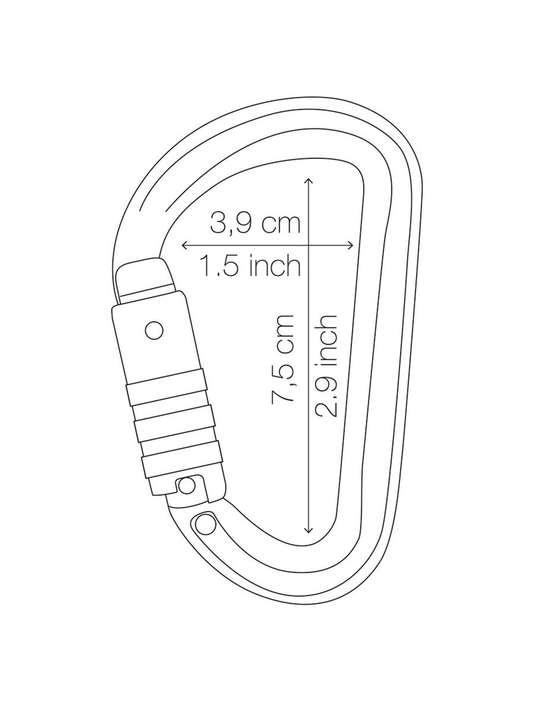 Petzl Sm'D Karabijnhaak 01