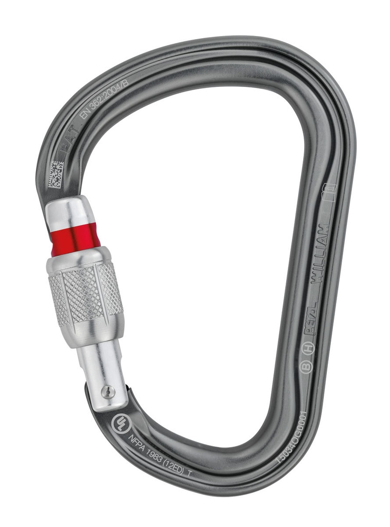 Petzl WILLIAM Karabijnhaak 01