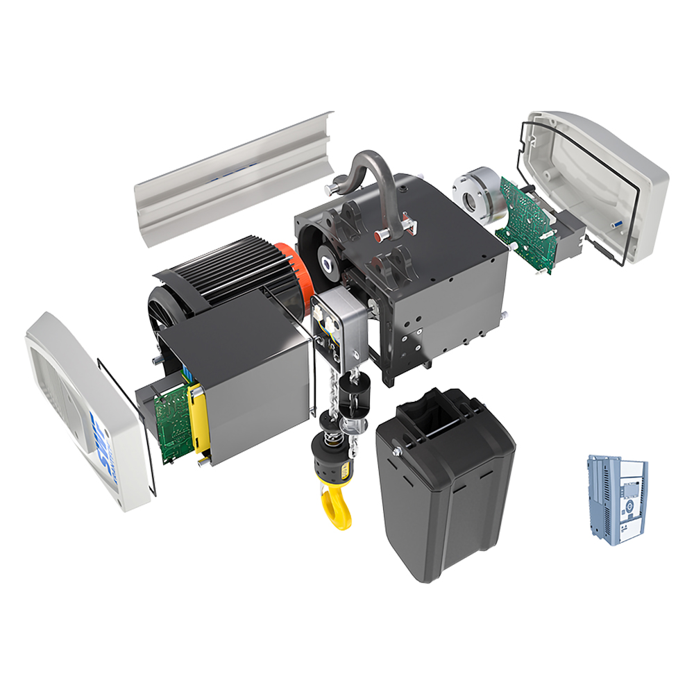 SWF Athlo Elektrische kettingtakel 400V, frequentiegeregeld 03