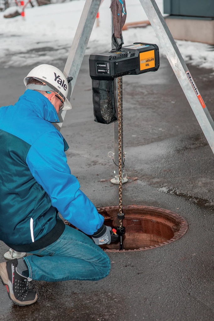 Yale BatteryStar Elektrische kettingtakel op accu 03