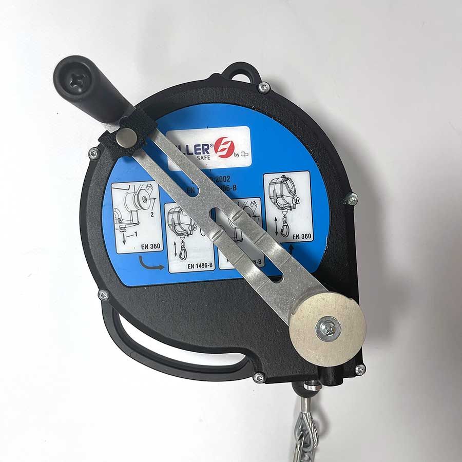 ELLERsafe CRW200 Valstopapparaat met reddingslier 02