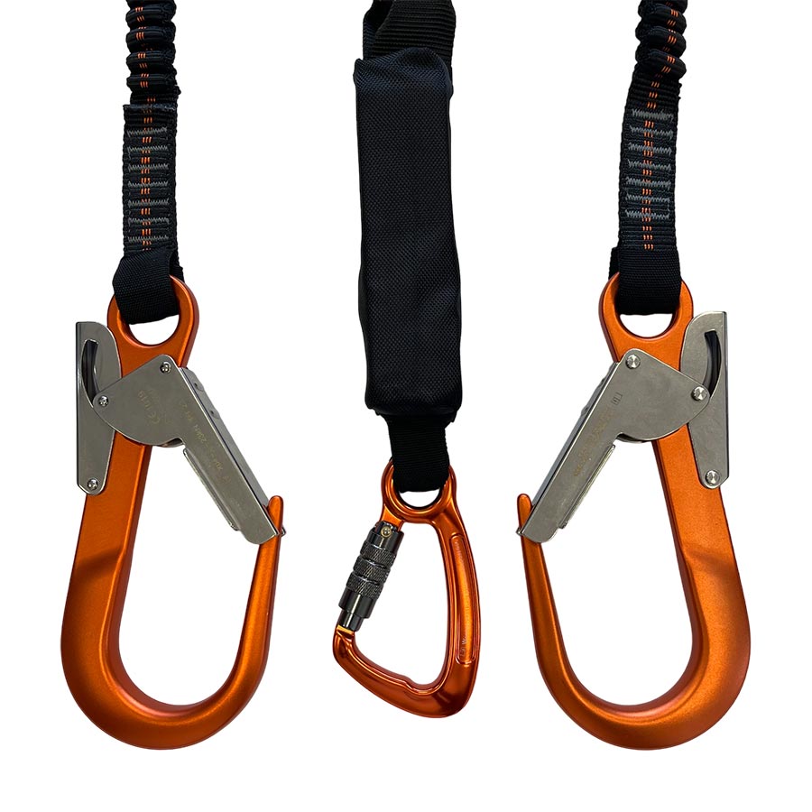 ELLERsafe FAE-Y dubbele Elastische Vanglijn - 2x EASYhook en MGO