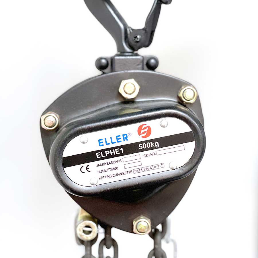 Plaat ELLER Handtakel PHE1 - Zwart