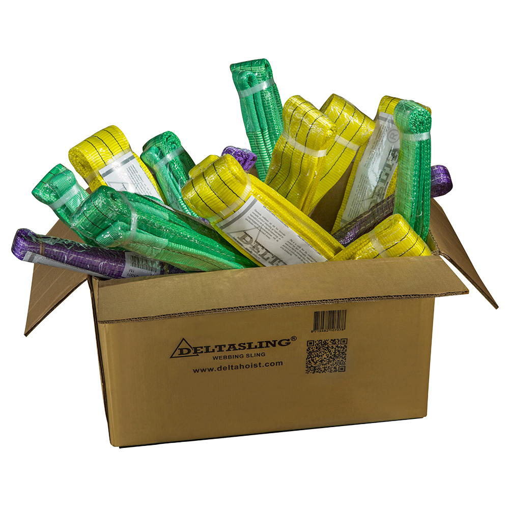 Compleet pakket van 16 hijsbanden