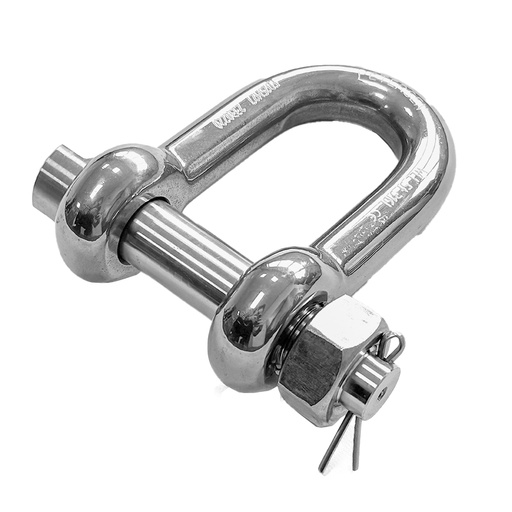 [DSL_MB-PS] Petersen ED D-sluiting RVS, met moerbout