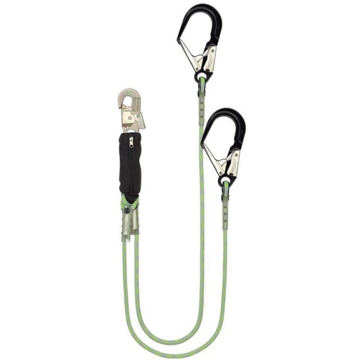 EDGE GEKKO: Y-veiligheidslijn met valdemper