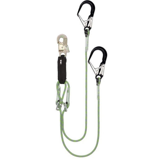 EDGE GEKKO Vario: Y-veiligheidslijn met valdemper