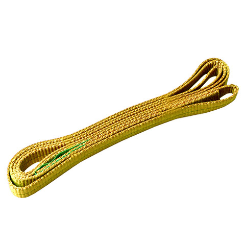 [HSB_EL075G] Eindloze hijsband, 0,75 ton, geel