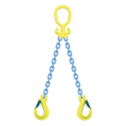 [HSKG2] Hijsketting Gunnebo 2-sprong - grade 100
