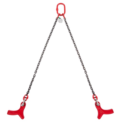 Hijsketting met betonplaathaken 1,8 t - grade 80