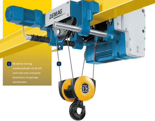 [KRN_QRANE] Demag bovenloopkraan enkelligger