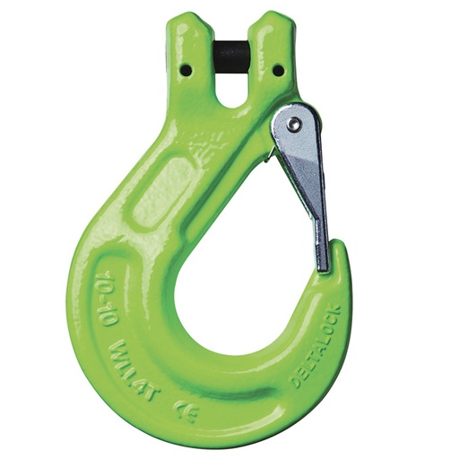 [KW_HK100CSH] Deltalock Gaffelhaak met klep, grade 100
