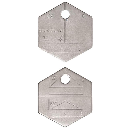 [KW_IDLCR1] Identificatielabel hijsketting grade 60 Cromox