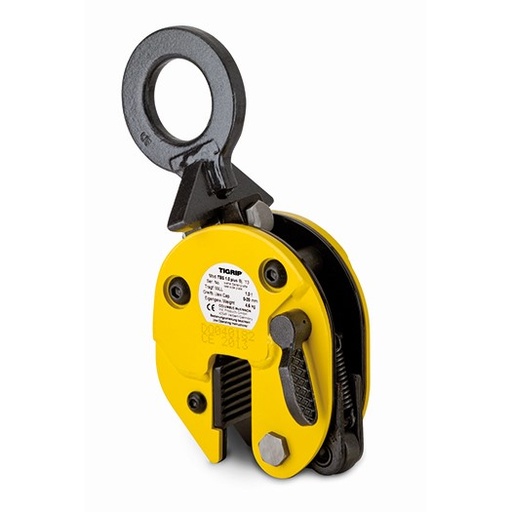 [PLK_CY] Tigrip TBS Plus verticale platenklem, met scharnierend hijsoog