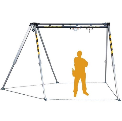[VB_DP_TM12] ELLERsafe TM-12 Spider Aluminium driepoot