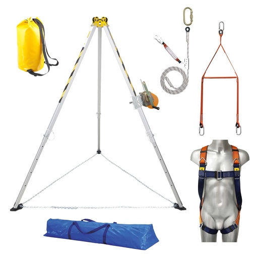 [VB_RDTM9S] ELLERsafe Reddingsset met driepoot TM-09-N
