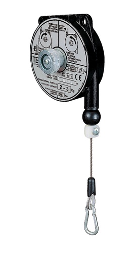 Veerbalancer TECNA 931, aluminium behuizing