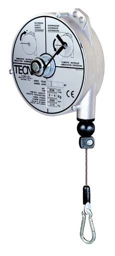 Veerbalancer TECNA 934, aluminium behuizing
