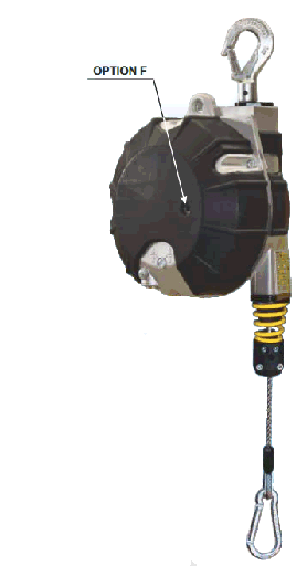 [VRB_TE935G] Veerbalancer TECNA 935, aluminium en rubber behuizing