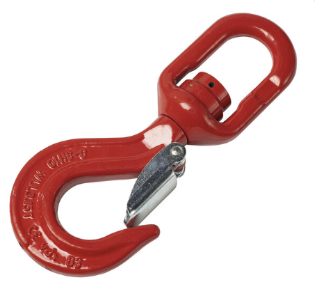 Wartelhaak met klep en lager, grade 80