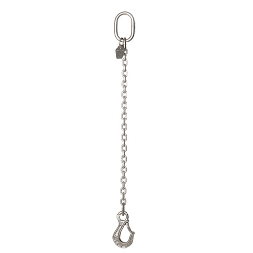 Cromox Hijsketting enkel - grade 60 - RVS