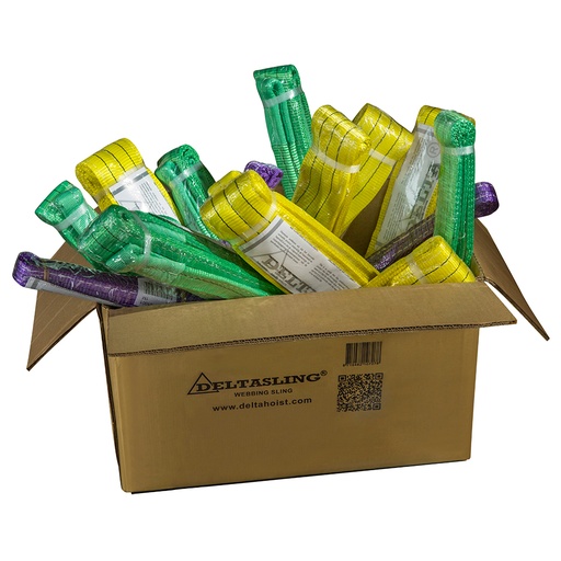 Compleet pakket van 16 hijsbanden